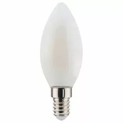 Airam Filament LED C37 E14 3000K 250lm 2,5W Opal White