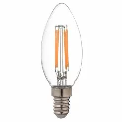 Airam Filament LED E14, 2700K 470lm 4,5W Dimmable