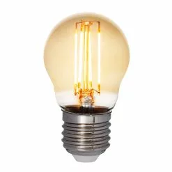 Airam LED Filament Amber P45 4,5W E27 360lm Dimmable