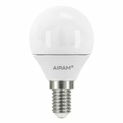 Airam LED Opal P45 4,9W E14 2700k 470lm, 2-pack