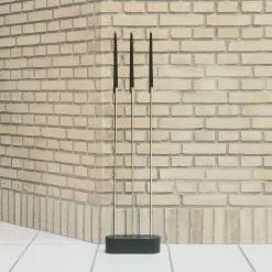 AYTM Grasil Floor Kaarshouder, Zwart/Goud -Knoppen & handgrepen Verkoop aytm grasil floor candle holder 9