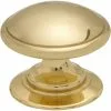 Beslag Design 24466 Knob Polished Brass, Large