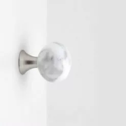 Beslag Design Bead Straight Knob, Grey Marble -Knoppen & handgrepen Verkoop beslag design bead straight knob 6