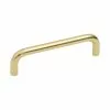 Beslag Design Bolmen Handle 10,4 Cm, Untreated Polished Brass