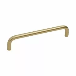 Beslag Design Bolmen Handle 13,6 Cm, Untreated Polished Brass
