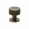 Beslag Design Crest Knob 26, Antique Bronze