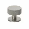 Beslag Design Crest Knob 32, Stainless Steel