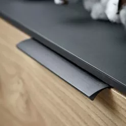 Beslag Design Edge Rechte Handgreep 20 Cm, Zwart Geborsteld -Knoppen & handgrepen Verkoop beslag design edge straight handle 20 cm 11