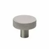 Beslag Design Flat Knob 32, Stainless Steel