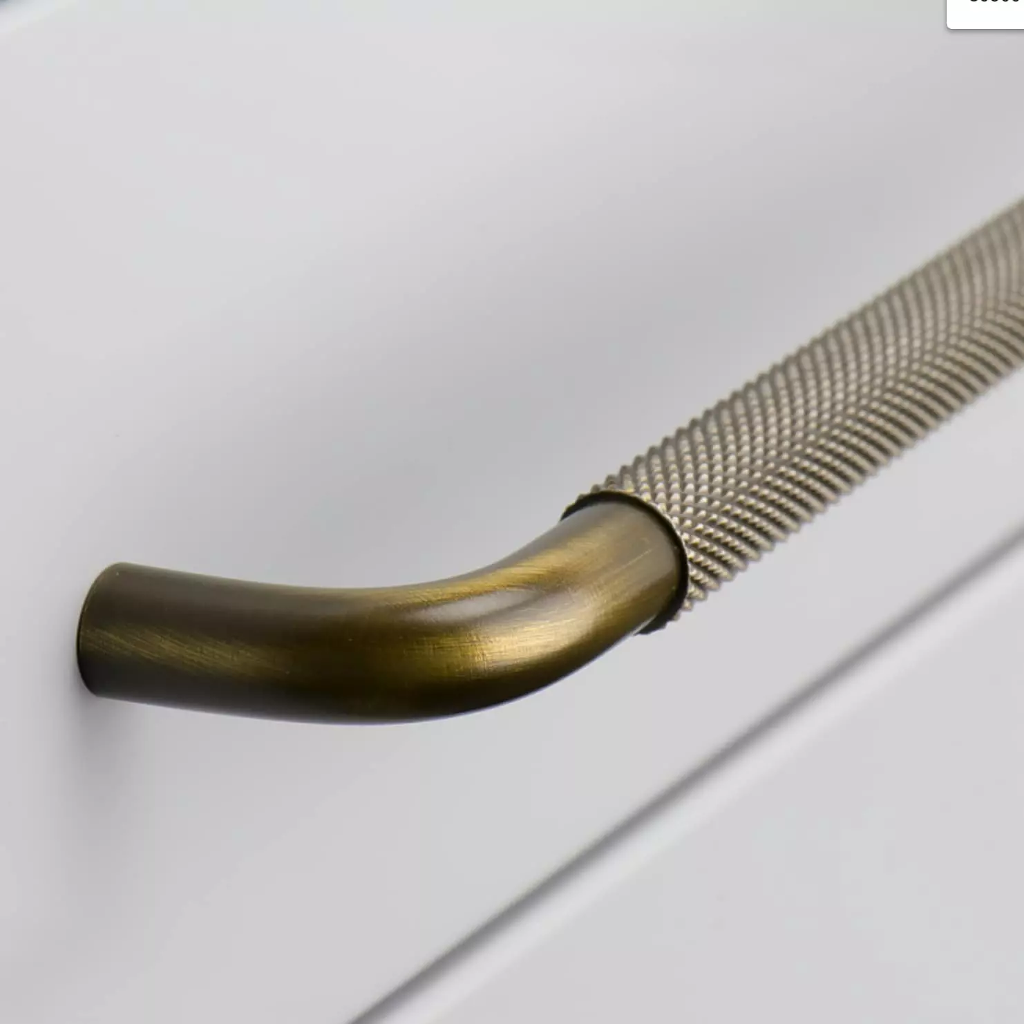 Beslag Design Helix Handgreep 224, Antique Bronze 2 Beslag Design Helix Handgreep 224, Antique Bronze - Afbeelding 2