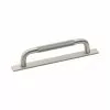 Beslag Design Helix Handle With Plate 128, Stainless Steel