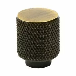 Beslag Design Helix Knop, Antiek Brons