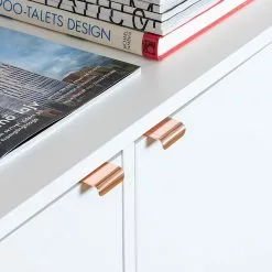 Knoppen & handgrepen Verkoop -Knoppen & handgrepen Verkoop beslag design lip handle polished copper 1