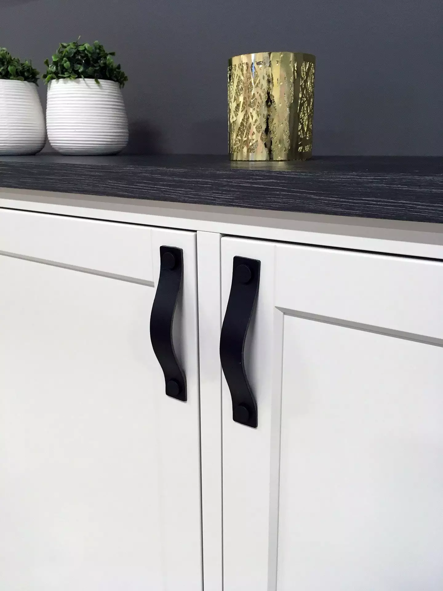 Beslag Design Loop Handle L, Black/Black 2 Beslag Design Loop Handle L, Black/Black - Afbeelding 2