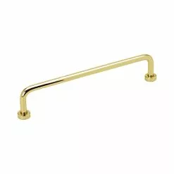 Beslag Design Lounge Handle, Polished Brass
