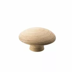 Beslag Design Mushroom Knob 50 Mm, Oak