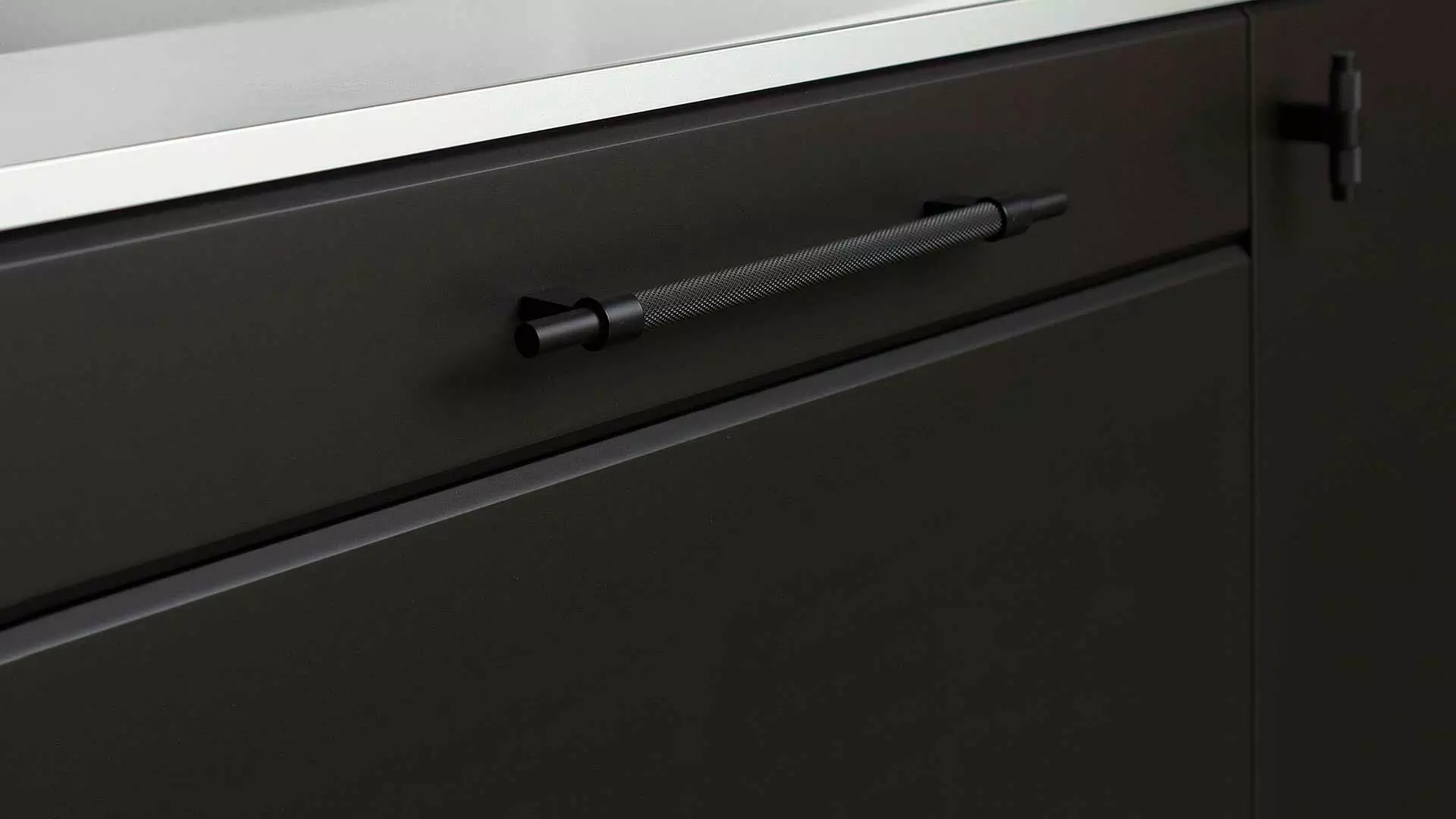 Beslag Design Pitch 192 Handgreep, Mat Zwart 3 Beslag Design Pitch 192 Handgreep, Mat Zwart - Afbeelding 3