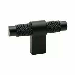 Beslag Design Pitch Knop, Mat Zwart