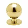 Beslag Design Solliden Knob, Polished Brass