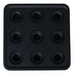 Born In Sweden Stumpastaken Kaarshouder Small, Zwart