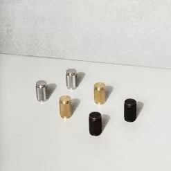 Buster + Punch Cross Knop Pak Van 2, Staal -Knoppen & handgrepen Verkoop buster punch buster punch knop 2 pack zwart 11