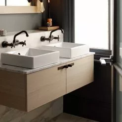 Buster + Punch Cross Plate Knop Pak Van 2, Smoked Bronze -Knoppen & handgrepen Verkoop buster punch cross plate knobs 2 pack 5