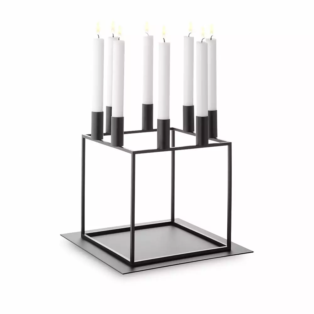 By Lassen Kubus 8 Base, Black 2 By Lassen Kubus 8 Base, Black - Afbeelding 2