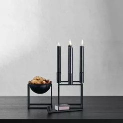 By Lassen Kubus Snuffer, Black -Knoppen & handgrepen Verkoop by lassen kubus snuffer black 6