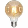 By Rydens E27 LED Dimmable Globe 4W 2000K 260lm 95 Mm, Amber