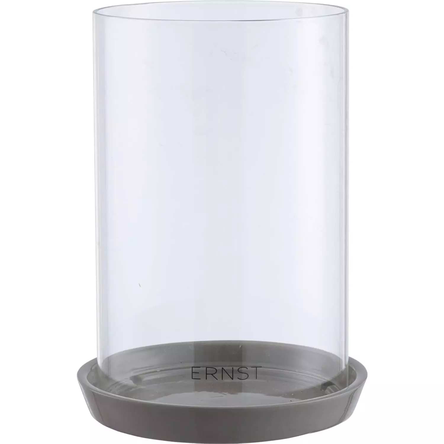 Ernst Kaarshouder Stompkaars Met Piekje, Grijs 1 Ernst Kaarshouder Stompkaars Met Piekje, Grijs