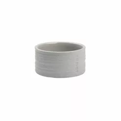 Ernst Candle Holder Stoneware, Grey