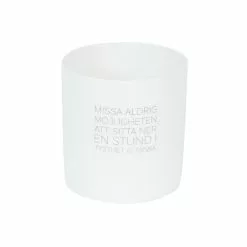 Ernst Citat Candle Holder 8 Cm