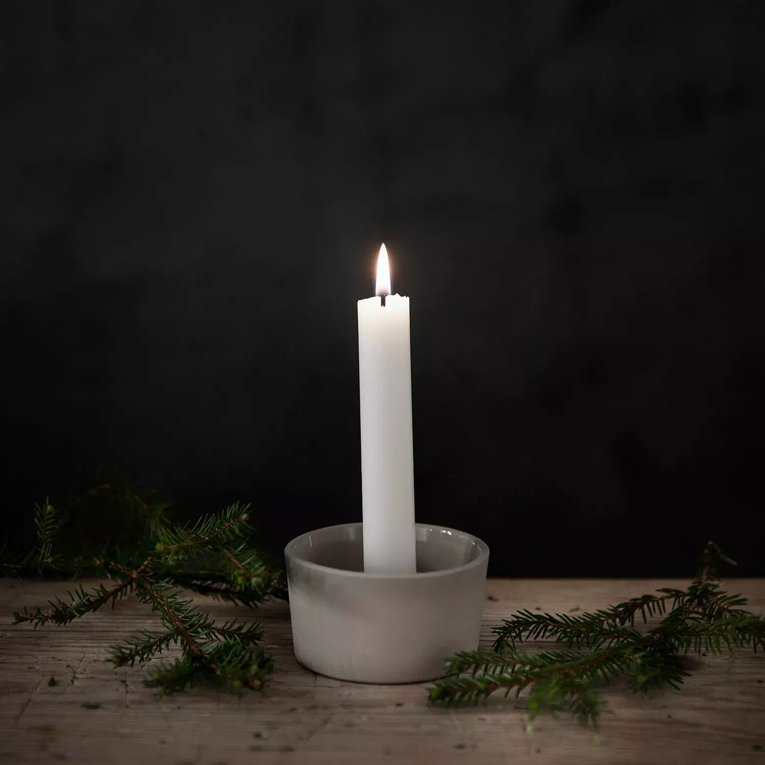 Ernst Lantern For Candles Ø9, White 2 Ernst Lantern For Candles Ø9, White - Afbeelding 2