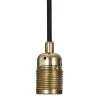 Frama E27 Matt Brass, Black