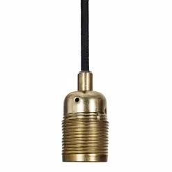 Frama E27 Matt Brass, Black