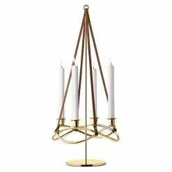 Georg Jensen Season Verlengstuk Voor Kaarshouder Goud