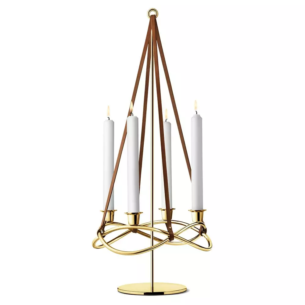 Georg Jensen Season Verlengstuk Voor Kaarshouder Goud 1 Georg Jensen Season Verlengstuk Voor Kaarshouder Goud
