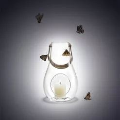 Holmegaard Design With Light Lantaarn 24,8 Cm, Doorzichtig -Knoppen & handgrepen Verkoop holmegaard design with light lantern klar 18