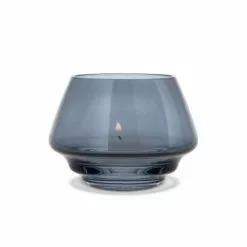 Holmegaard Flow Tealight Holder, Blue