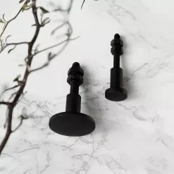 House Doctor Knob Ø15mm 2pcs, Black -Knoppen & handgrepen Verkoop house doctor knob 15mm 2pcs black 4