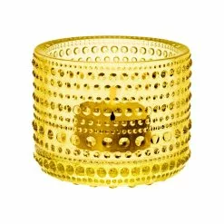 Iittala Kastehelmi Lantaarn 6,4 Cm, Citroengeel