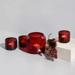Iittala Kastehelmi Lantaarn 6,4 Cm, Cranberry -Knoppen & handgrepen Verkoop iittala kastehelmi candle holder 64 cm 30