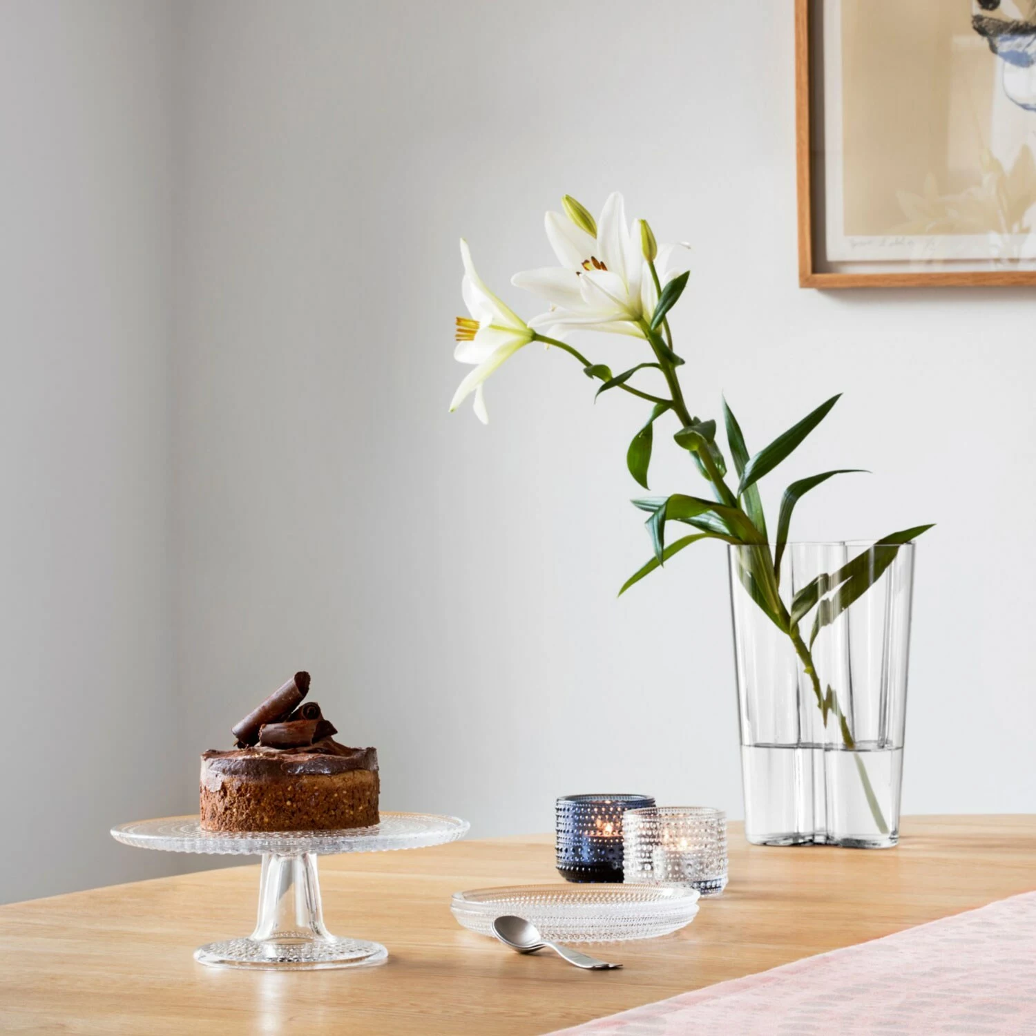 Iittala Kastehelmi Lantaarn 6,4 Cm, Doorzichtig 3 Iittala Kastehelmi Lantaarn 6,4 Cm, Doorzichtig - Afbeelding 3