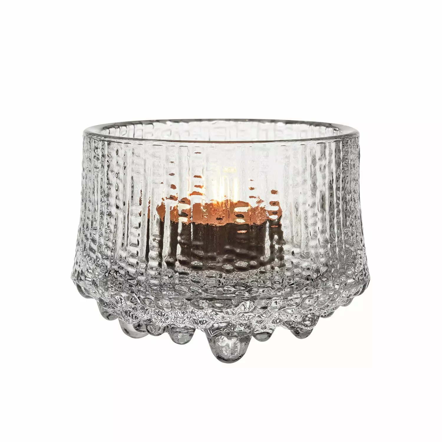 Iittala Ultima Thule Candle Holder 6,5 Cm, Clear 1 Iittala Ultima Thule Candle Holder 6,5 Cm, Clear