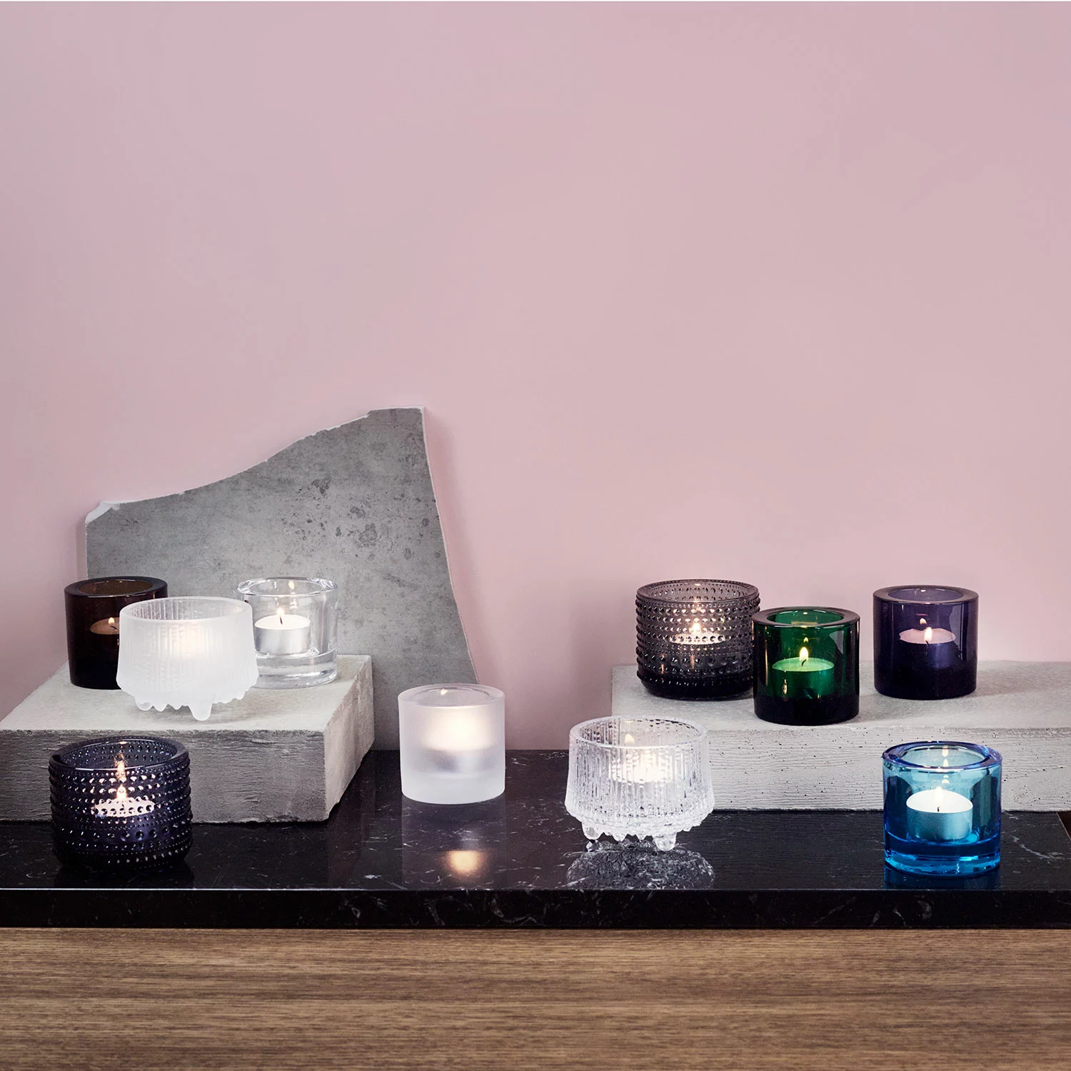 Iittala Ultima Thule Candle Holder 6,5 Cm, Clear 3 Iittala Ultima Thule Candle Holder 6,5 Cm, Clear - Afbeelding 3