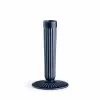 Kähler Hammershøi Candle Holder Indigo, 16 Cm