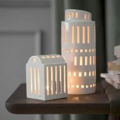 Kähler Urbania Smedje Candle Holder, White -Knoppen & handgrepen Verkoop kahler urbania smedje candle holder white 5