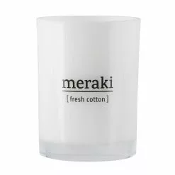 Meraki Scented Candle 8x10,5 Cm Fresh Cotton