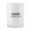 Meraki Scented Candle 8x10,5 Cm Sandalwood & Jasmine