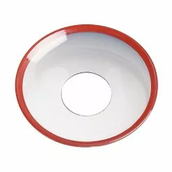 Nybro Crystal Candle Ring Ø 65 Cm, Red Border